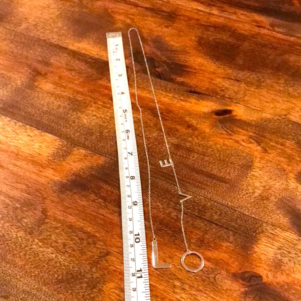 Sterling Silver Love Necklace❣️ - Picture 4 of 4
